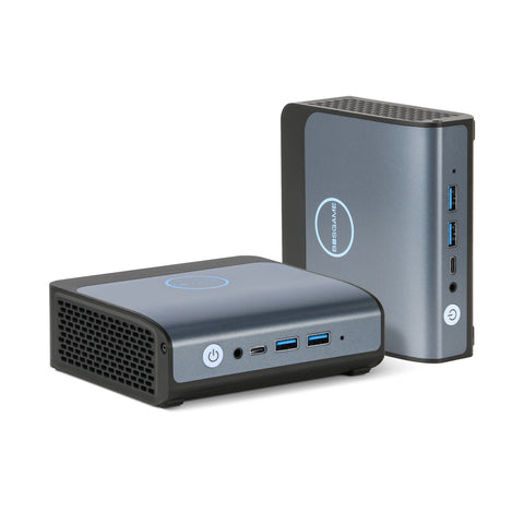 BOSGAME Mini PC E1, Intel N100 CPU, Dual 2.5G Lan