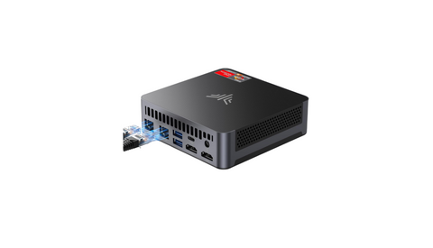 Kamrui NiPoGi HyPer Series AMD Ryzen 9 6900HX, AM21 Mini PC, Mini PC 16GB DDR5 4800MHz 512GB NVMe PCIe3.0 SSD.